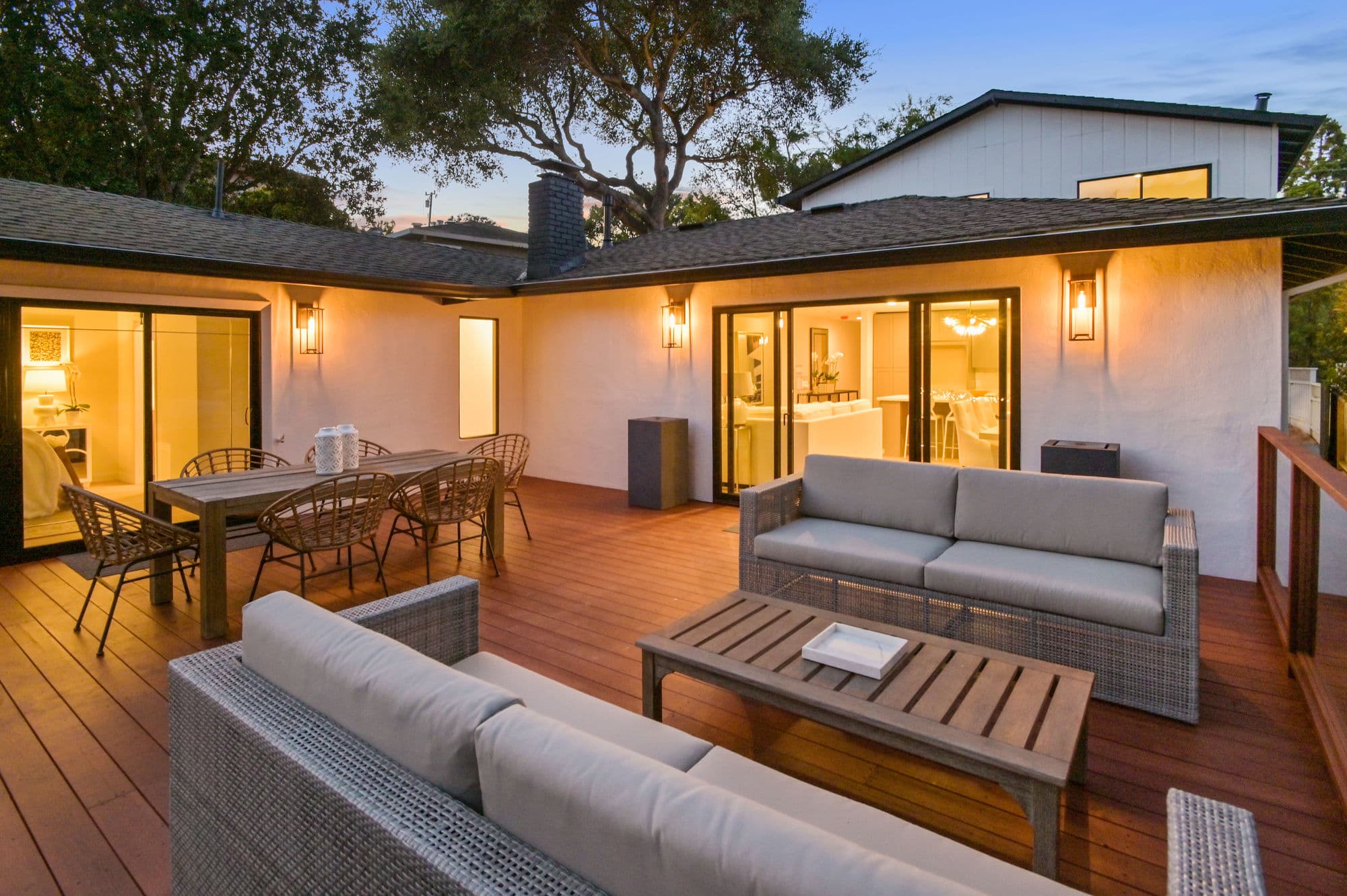 Exterior deck and patio painting San Francisco Bay Area