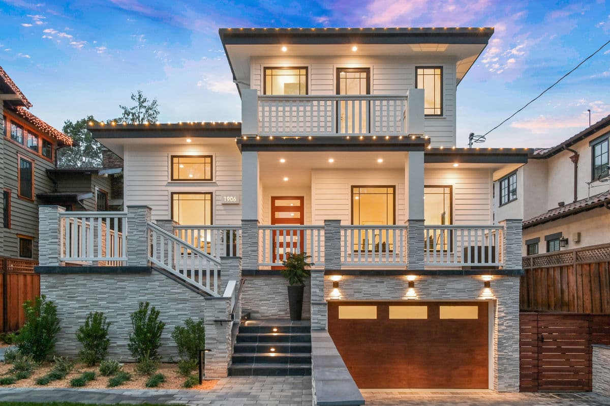 Three-story home exterior painting San Francisco CA