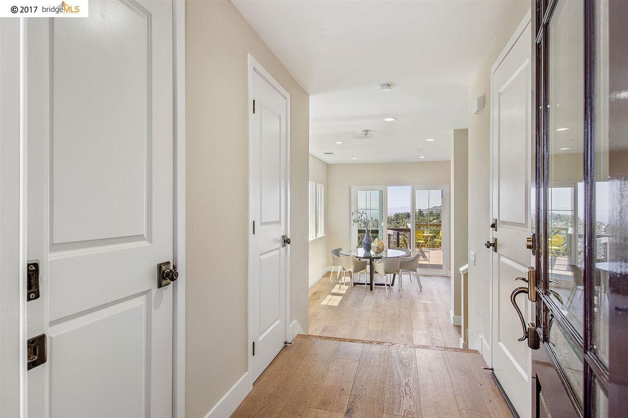 Foyer and entryway interior painting San Francisco