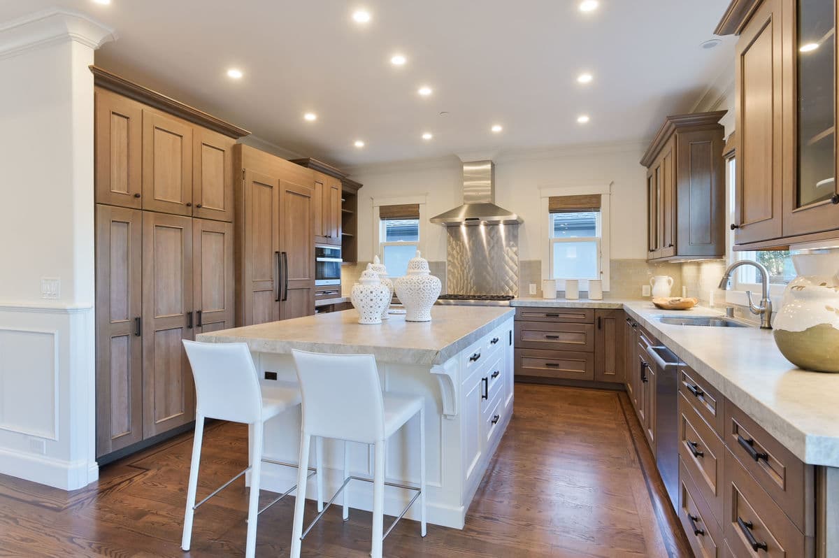 Interior kitchen island painting Bay Area CA
