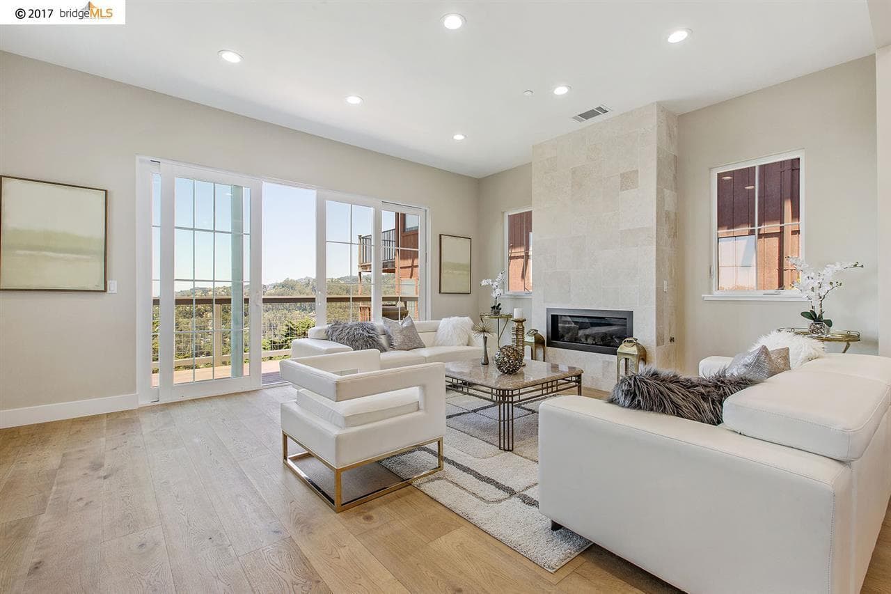 Living room interior painting San Francisco Bay Area