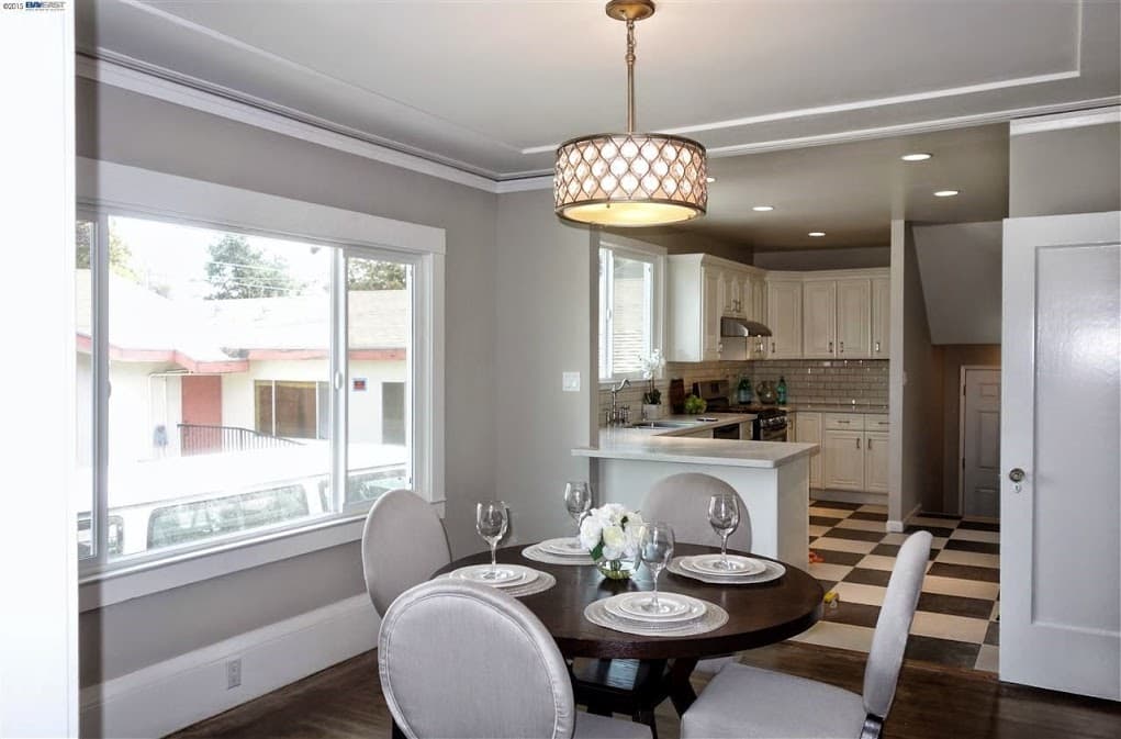 Interior dining room painting San Francisco CA