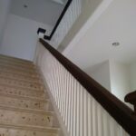 Stairwell remodel project after picture